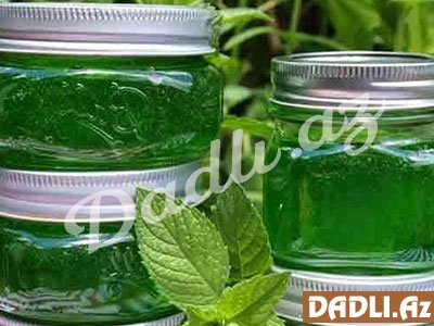 Evdə nanə mürəbbəsi resepti