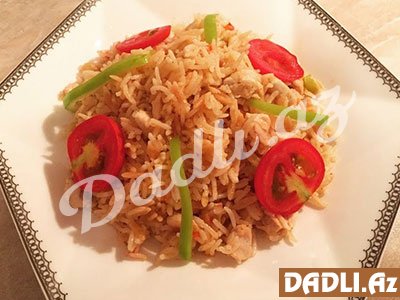 Toyuqlu arpa əriştəli plov resepti - Video resept