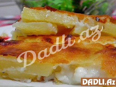 Pendirli kartof börəyi resepti