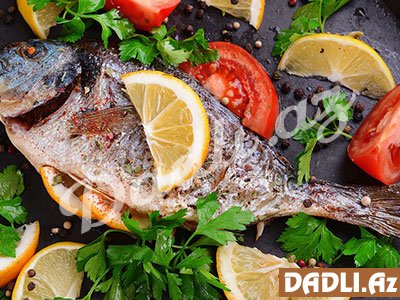 "Mavi" balıq hazırlamaqla, yeməyə qeyri-adi, bayram görkəmi vermək olar