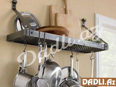 Mətbəx əşyalarının düzəni