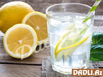 Hər səhər limon suyu içmək üçün 5 səbəb