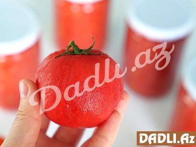 Pomidorların qabığını soymaqda çətinlik çəkirsinizsə...