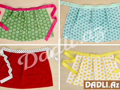 Xovlu dəsmaldan önlüyün tikilməsi