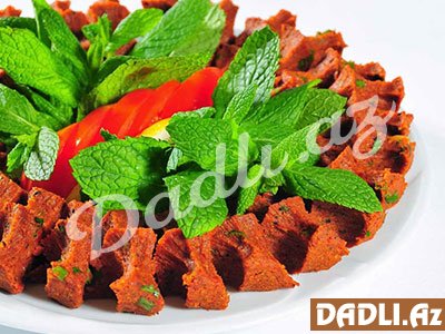 Ətsiz çiy küftə resepti