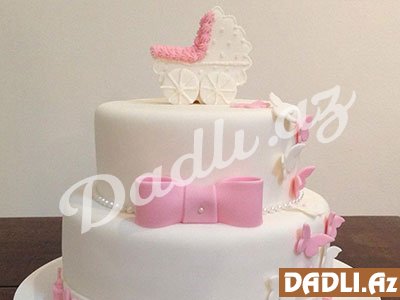 Şəkər xəmiri ilə bəzədilmiş uşaq tortları (2. hissə)