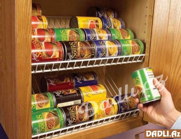 Kiçik mətbəx əşya dekorasıyası