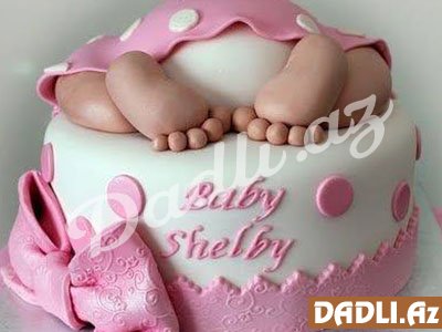 Qız uşaqları üçün bəzəkli tortlar