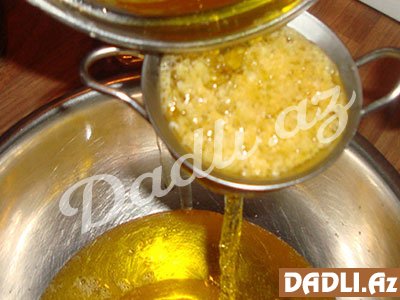 Kərə yağını necə əritmək lazımdır?