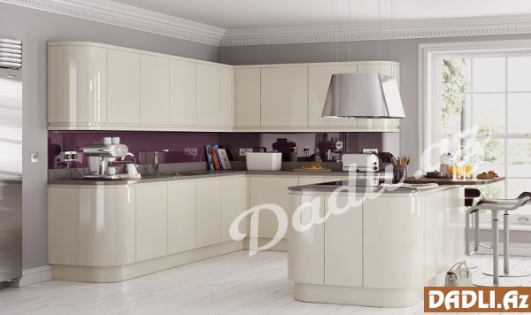 High Gloss mətbəx mebelləri
