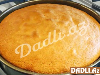 Biskvit yapıxmasın deyə... - 5 məsləhət