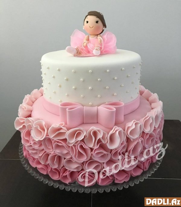 Şəkər xəmiri ilə bəzədilmiş uşaq tortları (1. hissə)