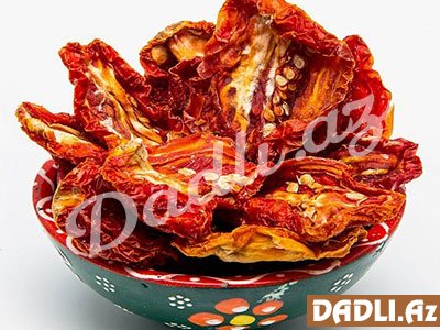 Pomidor qurusu resepti