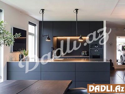Modern üslubda mətbəx mebelləri