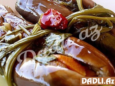 Badımcan turşusu resepti