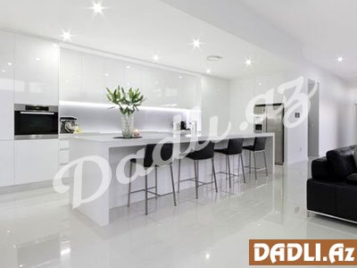 L tipli künc mətbəx dolabları