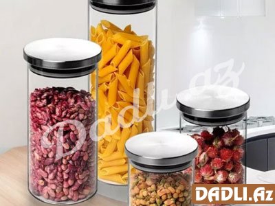 Mətbəxdə saxlama qabları