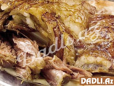 Quzu iç yağında oğlaq kababı resepti