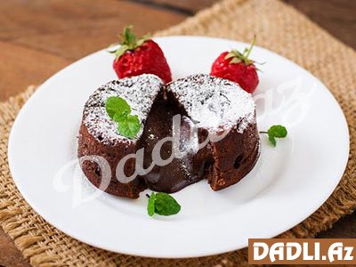 Şokolad şəlaləsi tortu resepti
