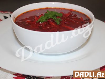 Əsl borş resepti - Video resept