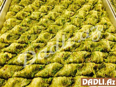 Fıstıqlı burma şirniyyatı resepti