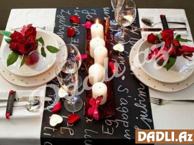 Mükəmməl süfrə bəzəmə nümunələri