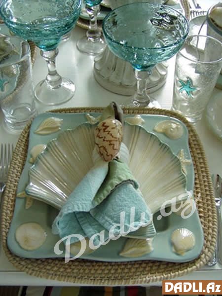 Mükəmməl süfrə bəzəmə nümunələri
