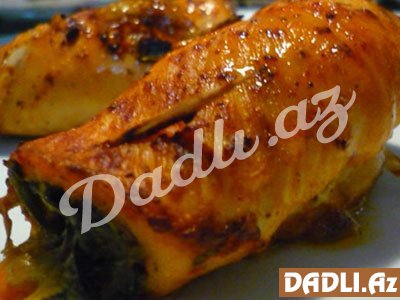Düyülü və ispanaqlı toyuq dolması resepti