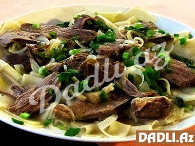 Beşbarmaq (Qazax mətbəxi) resepti