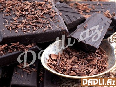 Öskürəyə qarşı ən yaxşı vasitə qara şokoladdır