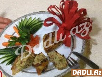 Toyuq budu dolması resepti - Video resept