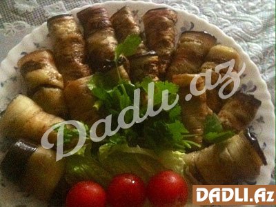 Badımcan bükməsi resepti - FOTO RESEPT