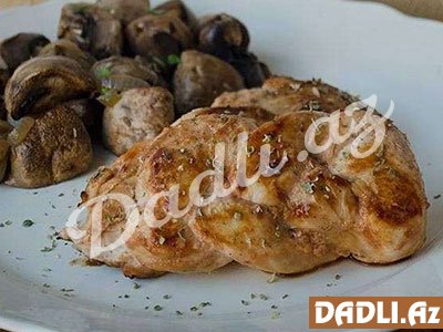 Saç hörgülü toyuq resepti