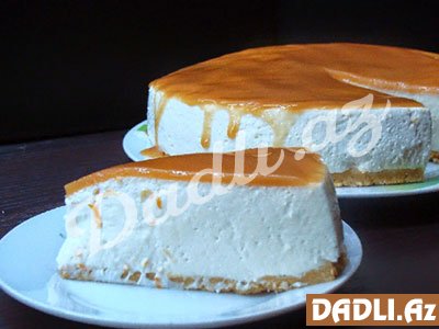 Karamelli çizkeyk resepti