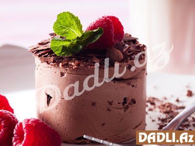 Moruqlu-şokoladlı desert resepti