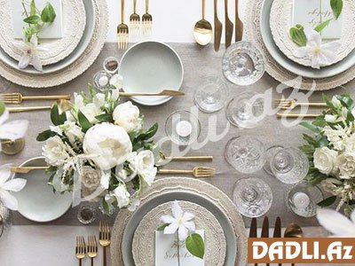 Masa dekorasiyanızla seçilin