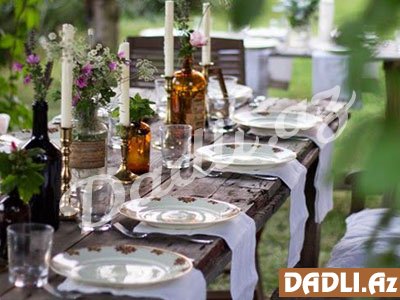 Süfrə düzəninizlə seçilin