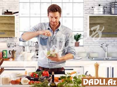 O yeməyi kişi hazırlayırsa...