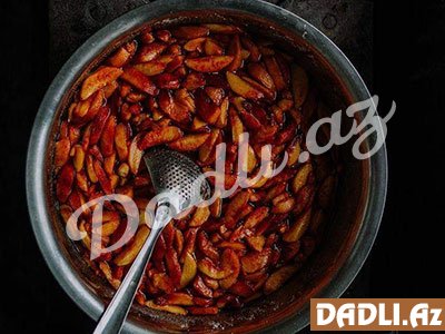 Şaftalı mürəbbəsi resepti