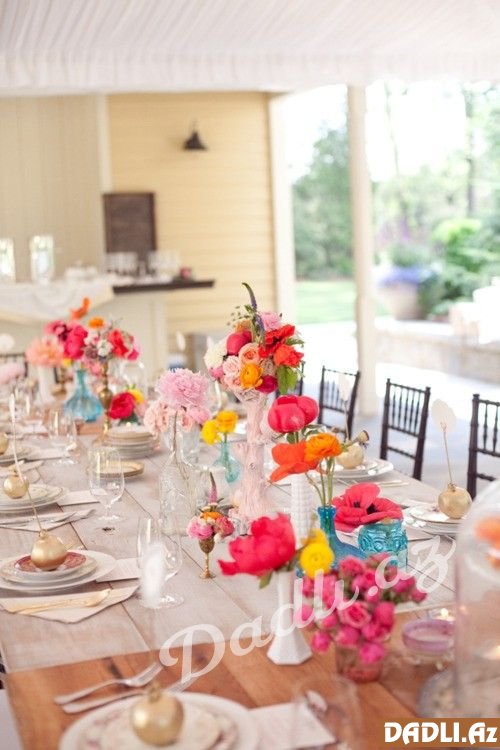Qonaqlarınızı süfrə düzəninizlə heyran edin