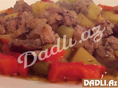 Bankada ət yeməyi resepti - Video resept