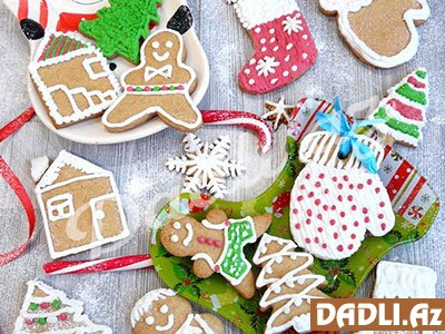 Zəncəfilli Yeni İl pryanikləri resepti