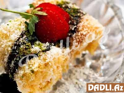 Mini rulat tort resepti - Video resept