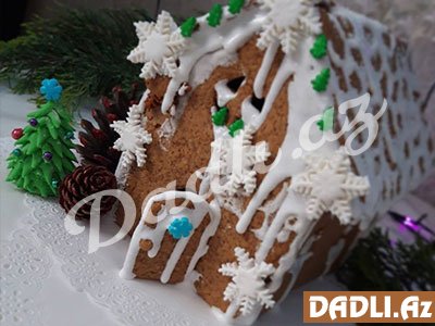 Zəncəfilli yeni il evi peçenye resepti