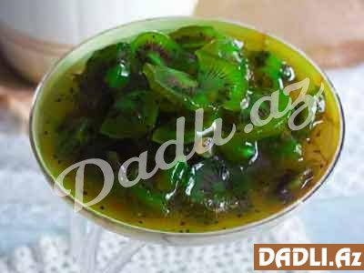 Kivi mürəbbəsi resepti