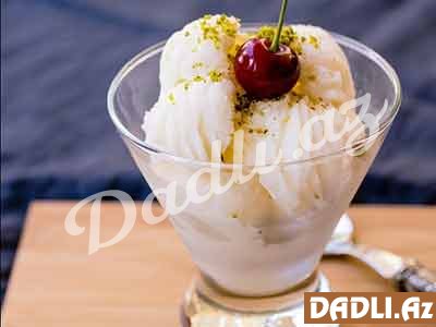 Evdə əsl dondurma resepti - Video resept