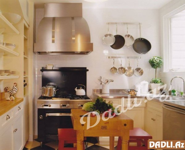 Ən yaxşı kiçik mətbəx idea və dizaynları (3. hissə)