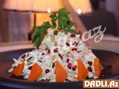 Zirincli toyuq salatı resepti