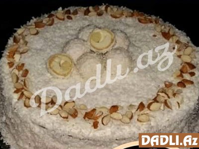 Rafaello tortu resepti