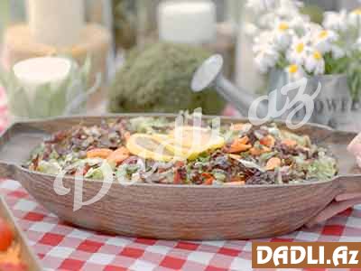 Barbekü (manqal) süfrəsi hazırlamaq